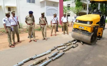 Modified Silencers Crushed