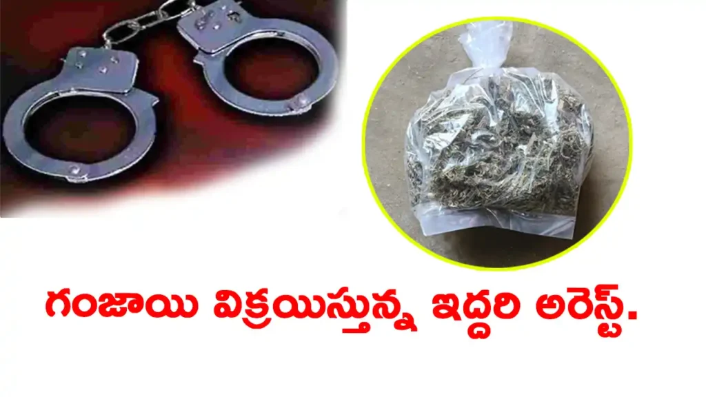 Two arrested for selling ganja