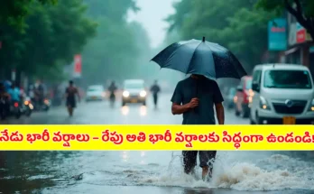 Heavy Rains Alert Telangana 2025