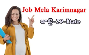 Job Mela in Karimnagar 2025 near Kalyan Jewelers for Degree & MBA candidates