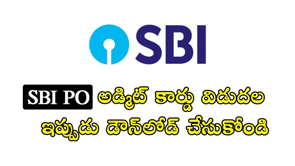 SBI PO Prelims Admit Card 2025 released, download hall ticket from sbi.co.in