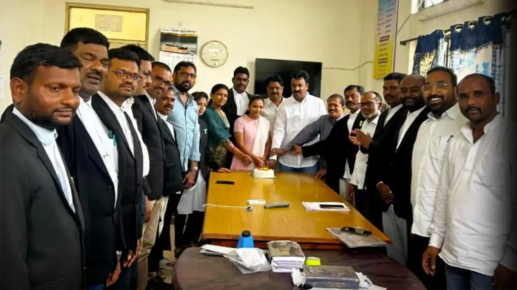 International Justice Day Celebration by Vemulawada Lawyers at Court Association