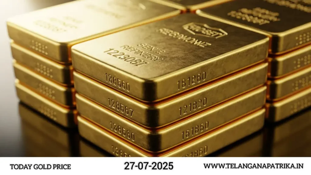 Today Gold Rate in India July 27 2025 - Gold and Silver Prices