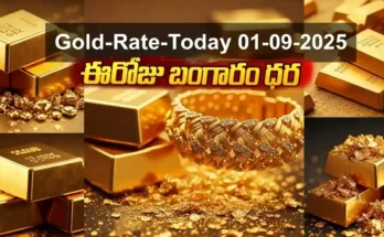 Gold Rate Today - "Gold, Silver, Platinum Latest Price in India – September 01, 2025"