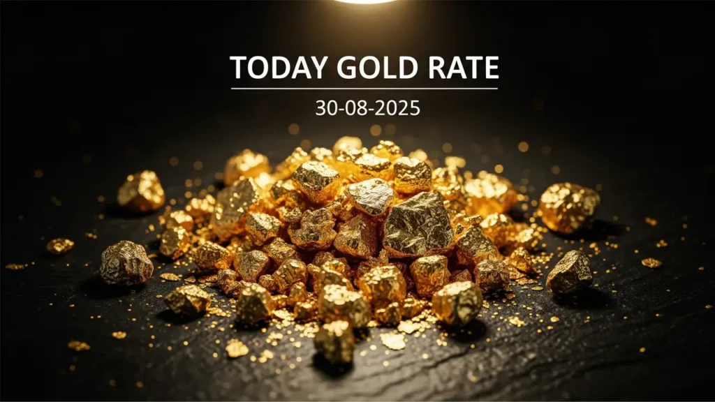 Gold Rate Today - "Gold, Silver, Platinum Latest Price in India – August 30, 2025"
