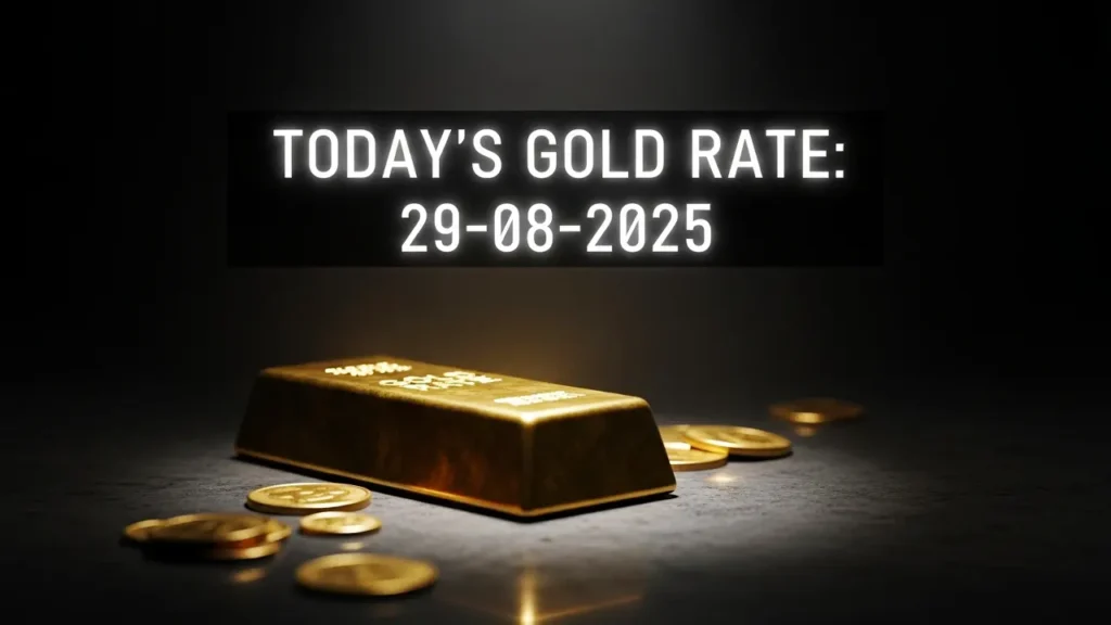 Gold Rate Today - "Gold, Silver, Platinum Latest Price in India – August 29, 2025"