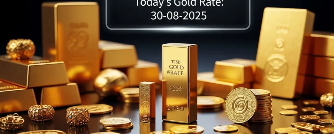 Gold Rate Today - "Gold, Silver, Platinum Latest Price in India – August 30, 2025"