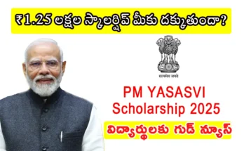 pm yasasvi scholarship 2025: central government scholarship for OBC, EBC, DNT students in classes 9-12, apply via National Scholarship Portal by 31 August