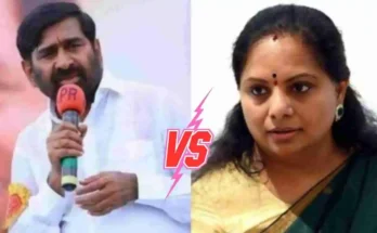 Political fire in brs telangan kavitha vs jagadish reddy