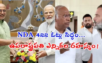 vp election 2025: NDA vs INDIE alliance vote count, CP Radhakrishnan nominated, election math for September 9 vice president polls in India