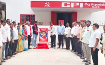 CPI leader legacy honoring Suravaram at memorial event in Telangana