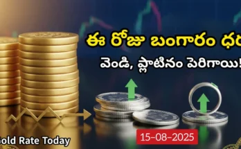 Gold Rate Today -Gold, Silver, Platinum Price in India – August 15, 2025