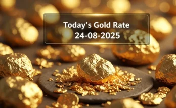 Gold Rate Today - "Gold, Silver, Platinum Latest Price in India – August 24, 2025"