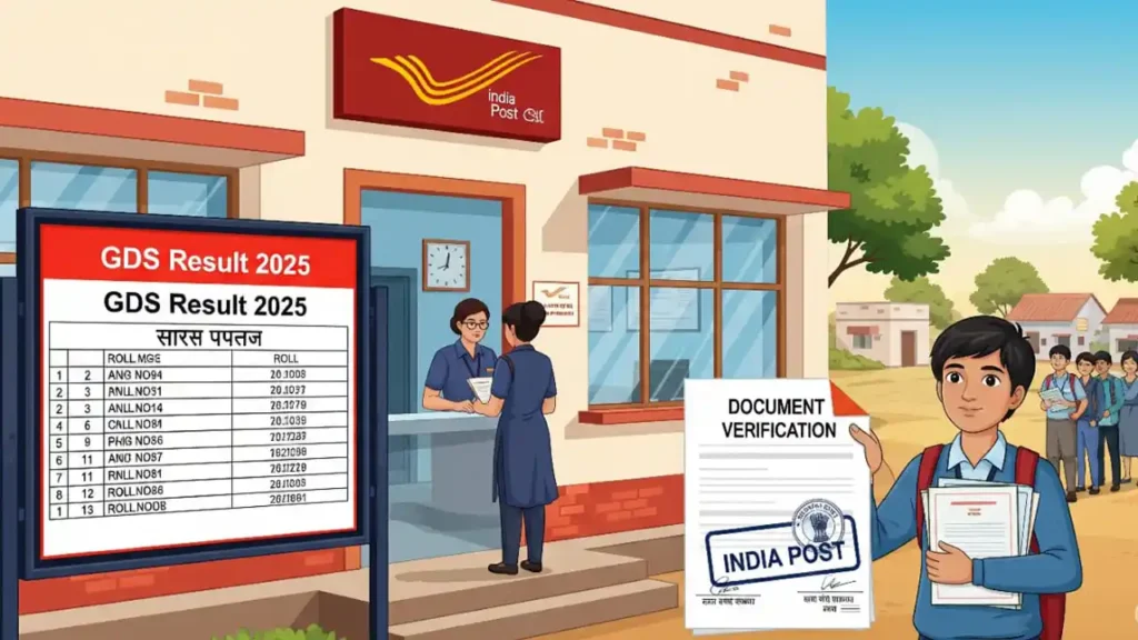 Postal GDS Result 2025 - India Post GDS Result 2025 Notification