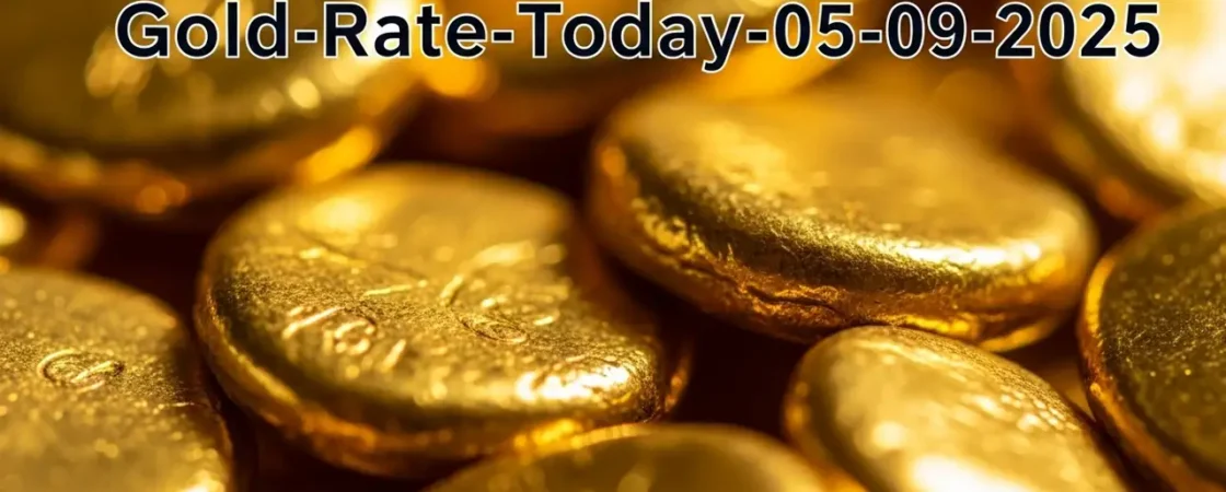Gold Rate Today - "Gold, Silver, Platinum Latest Price in India – September 05, 2025"