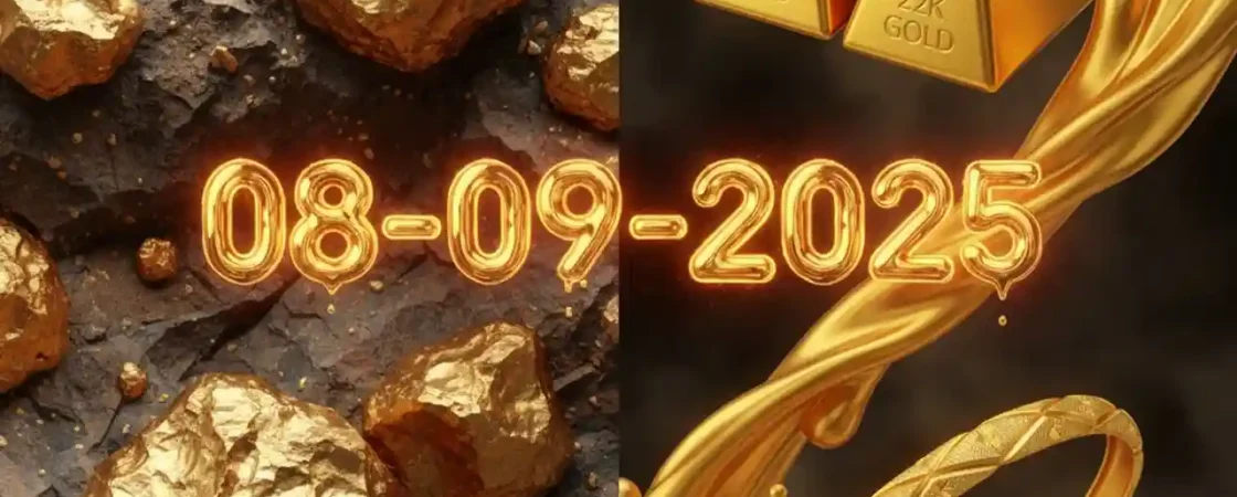 Gold Rate Today - "Gold, Silver, Platinum Latest Price in India – September 08, 2025"