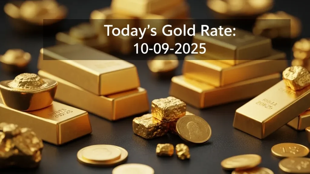 Gold Rate Today - "Gold, Silver, Platinum Latest Price in India – September 10, 2025"