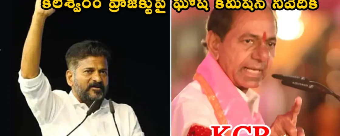 Kaleshwaram Report, తెలంగాణ అసెంబ్లీలో కలేశ్వరం లిఫ్ట్ సాగునీటి ప్రాజెక్టుపై దర్యాప్తు చేసిన పిసి ఘోష్ కమిషన్ నివేదికను పట్టించడం