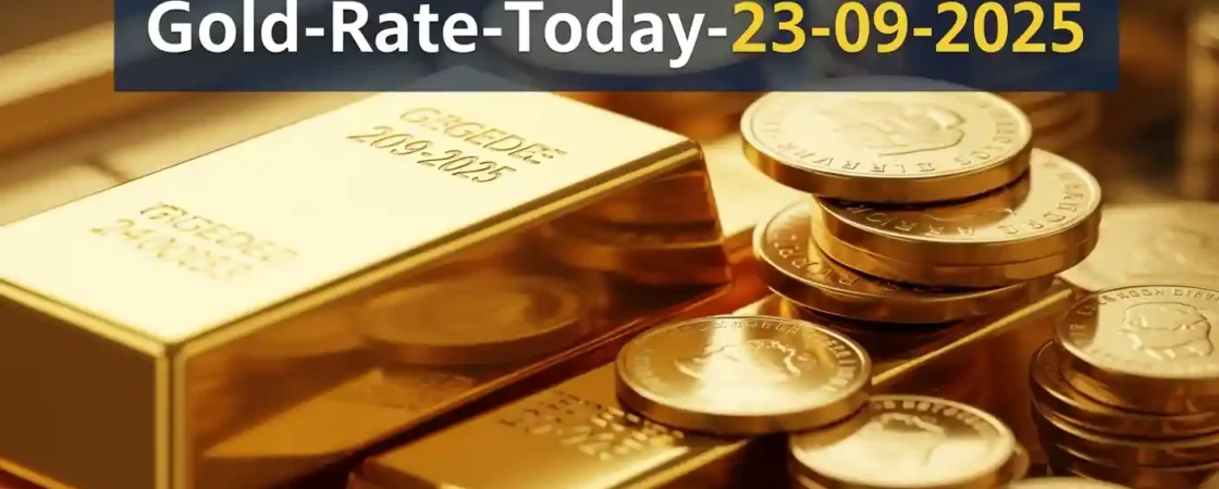 Gold Rate Today - "Gold, Silver, Platinum Latest Price in India – September 23, 2025"