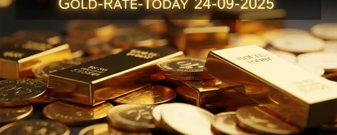 Gold Rate Today - "Gold, Silver, Platinum Latest Price in India – September 24, 2025"
