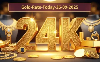 Gold Rate Today - "Gold, Silver, Platinum Latest Price in India – September 26, 2025"