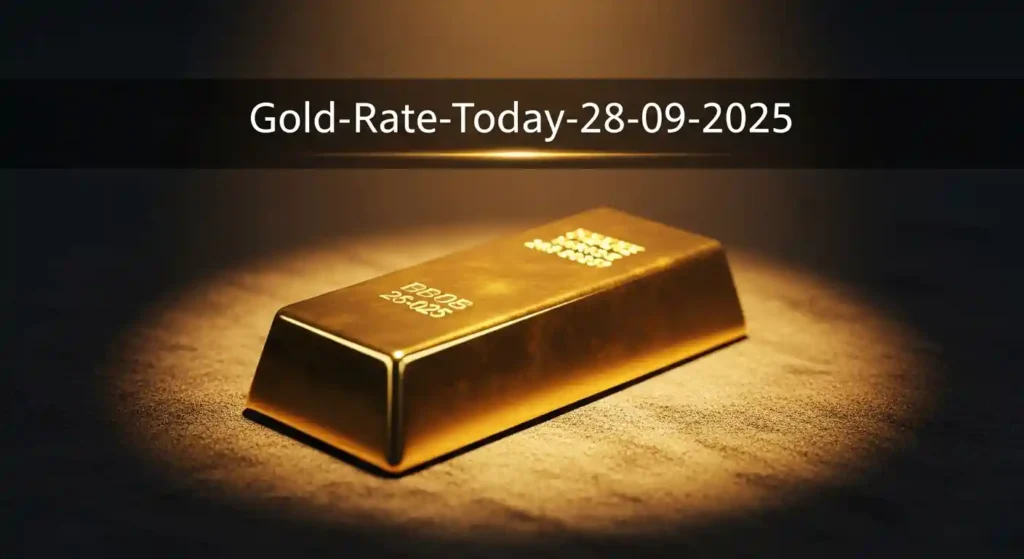 Gold Rate Today - "Gold, Silver, Platinum Latest Price in India – September 28, 2025"