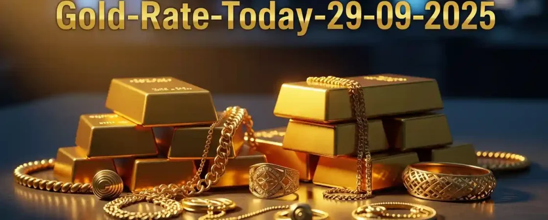 Gold Rate Today - "Gold, Silver, Platinum Latest Price in India – September 29, 2025"