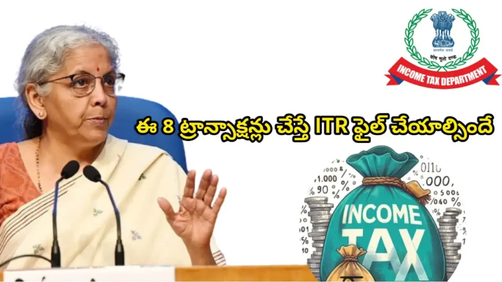 ITR Filing Mandatory 2025 - Mandatory ITR filing triggers in India 2025 - 8 high value transactions that require tax return