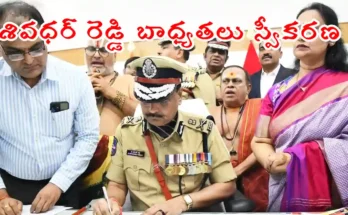B Shivadhar Reddy assumes charge as new Director General of Police (DGP) of Telangana in 2025 after serving as Intelligence Chief – official handover ceremony in Hyderabad