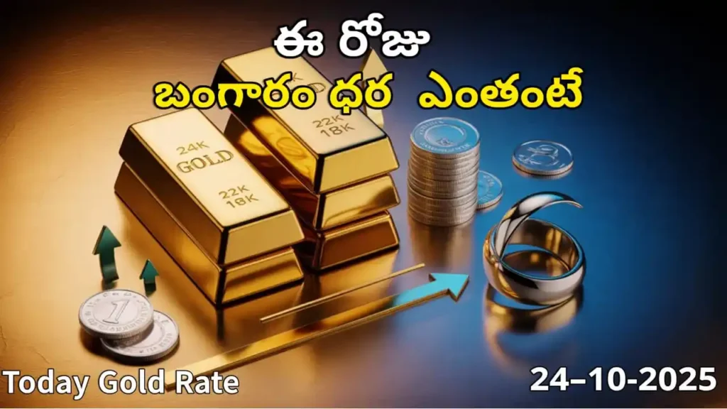 Gold Rate Today - Gold and silver prices in India on October 24, 2025