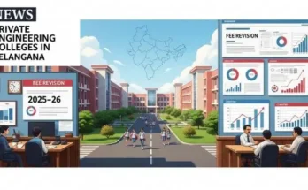 Telangana Engineering Colleges Fee Revision 2025