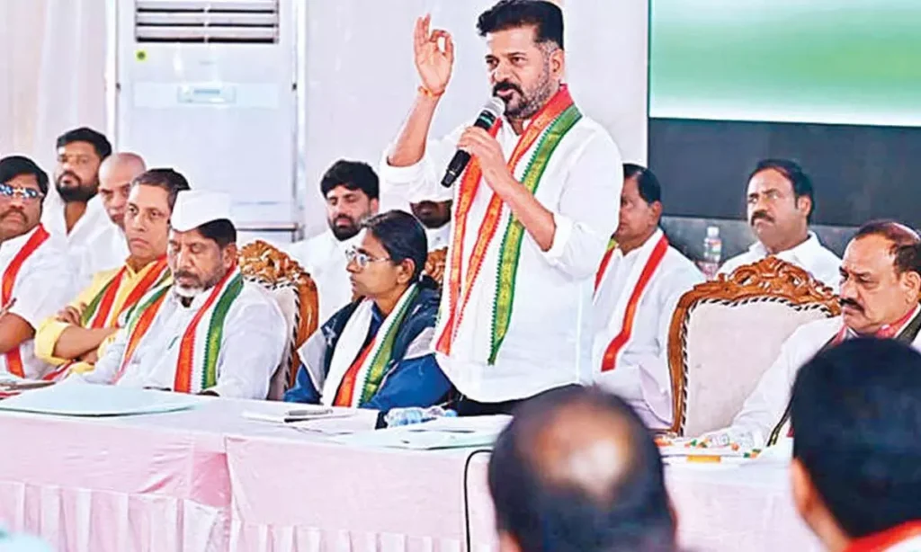 CM Revanth Reddy Eyes Landslide Win In Upcoming Municipal Elections Promises Door To Door Campaign