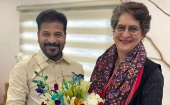 Priyanka Gandhi Congratulates CM Revanth Reddy On Congress Landslide Victory In Telangana Municipal Elections