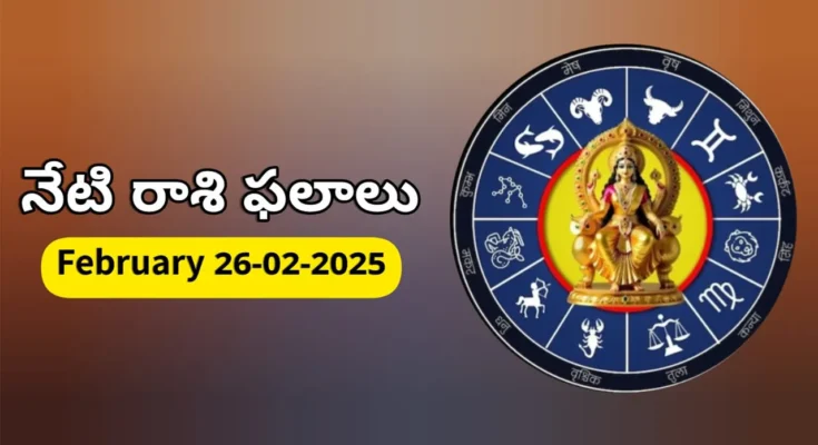 Today Rashifal - 26 february 2026 Daily Rasi Phalalu for All Signs