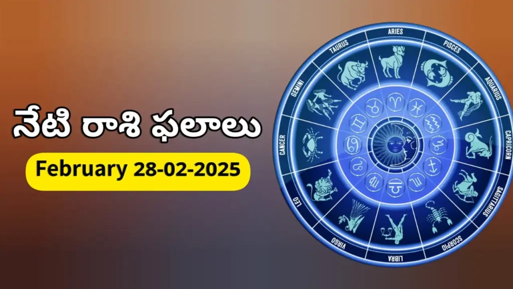 Today Rashifal - 28 february 2026 Daily Rasi Phalalu for All Signs