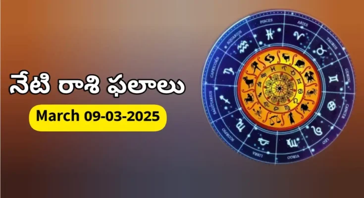 Today Rashifal - 9 March 2026 Daily Rasi Phalalu for All Signs