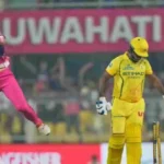 RR vs CSK IPL 2026 match Guwahati CSK all out 127