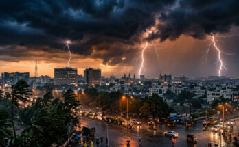 Telangana Thunderstorm Warning March 16 2026 IMD 14 Districts Lightning Gusty Winds Alert