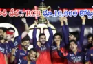 RCB Sold Price