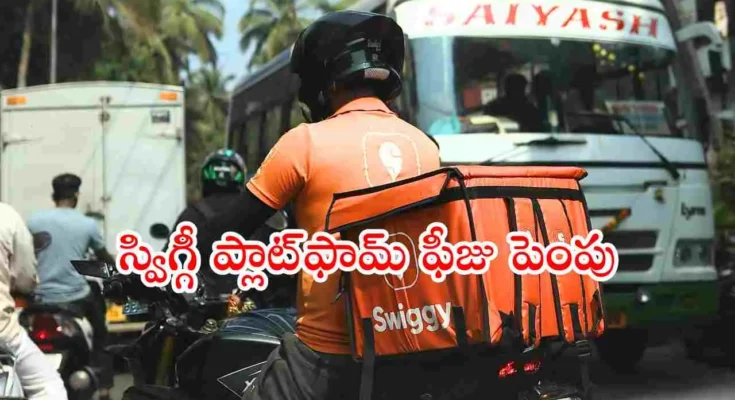 Swiggy Platform Fee Hike