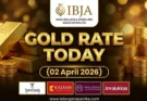 Gold Rate Today – April 2, గురువారం  బంగారం ధరలు!