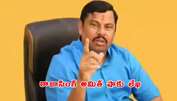 Raja Singh Amit Shah Letter Security Request Goshamahal MLA Protection 2026