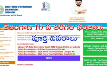 తెలంగాణ SSC 2026 ఫలితాలు ఏప్రిల్ 29న విడుదల కానున్నాయి. ఫలితాలు చెక్ చేసే విధానం, టైమింగ్, పూర్తి వివరాలు ఇక్కడ తెలుసుకోండి.