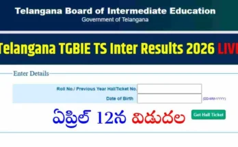 Telangana Inter Results 2026 students checking results online TGBIE website