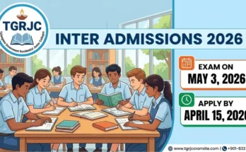 tgrjc set exam 2026 – telangana gurukula residential junior college intermediate admissions entrance test may 3 2026.