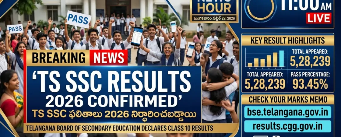 TS SSC Results 2026 official confirmed date and time notice