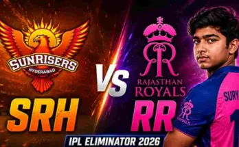 IPL 2026 ఎలిమినేటర్‌లో SRH, RR మధ్య హోరాహోరీ పోరు. క్రిస్ గేల్ సిక్సర్ల రికార్డుకు చేరువలో వైభవ్ సూర్యవంశీ.