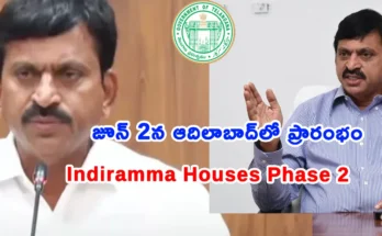 Minister Ponguleti Srinivas Reddy reviewing Indiramma Houses Phase 2 implementation.