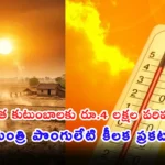 Minister Ponguleti Srinivasa Reddy reviews severe heatwave conditions and announces compensation in Telangana.