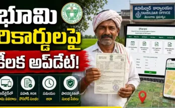 Bhu Bharati Telangana land records update for farmers and landowners